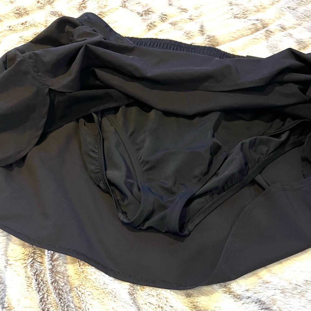 Time and Tru Black Swim Skirt 1X - Picture 2 of 3